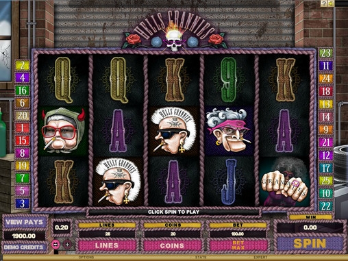 Hell’s Grannies (Бабули из преисподней) из раздела Игровые автоматы