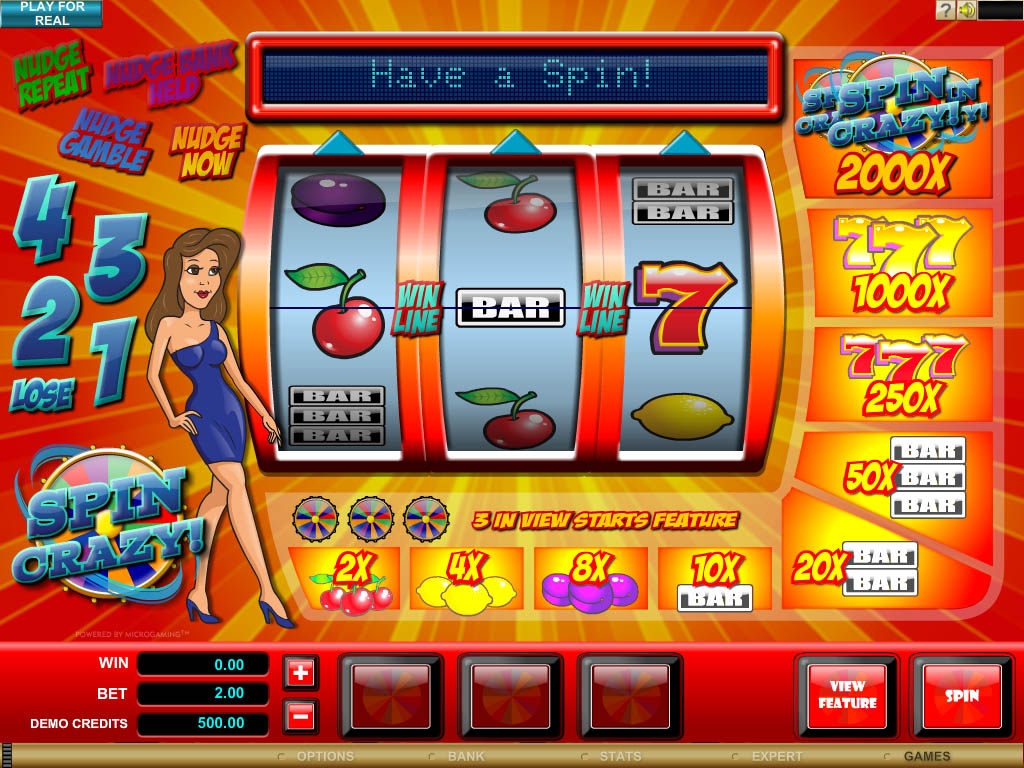 Spin Crazy (Безумный спин) из раздела Игровые автоматы