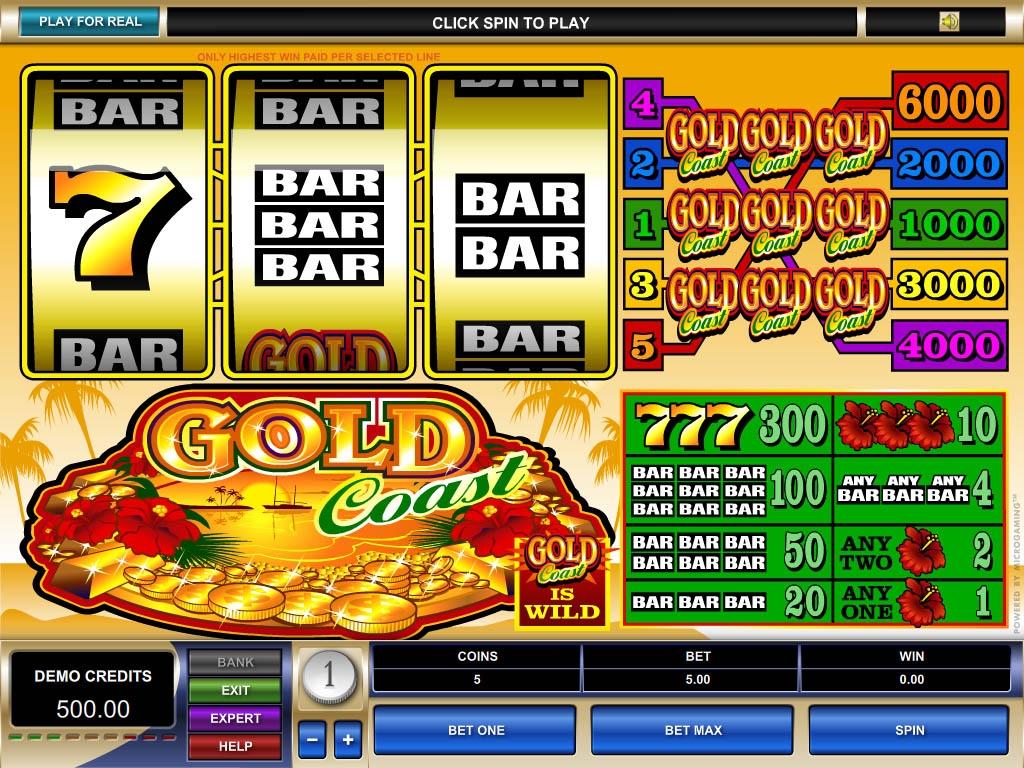 Gold Coast (Золотой берег) из раздела Игровые автоматы