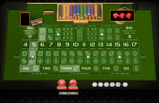 Sic Bo (Сик бо) из раздела Настольные и карточные игры