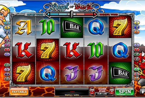 Angel or Devil (Ангел или дьявол) из раздела Игровые автоматы