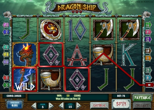 Dragon Ship (Корабль-дракон) из раздела Игровые автоматы
