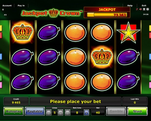 Jackpot Crown (Джек-пот корона) из раздела Игровые автоматы
