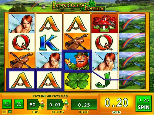 Leprechaun’s Fortune (Богатство лепрекона) из раздела Игровые автоматы