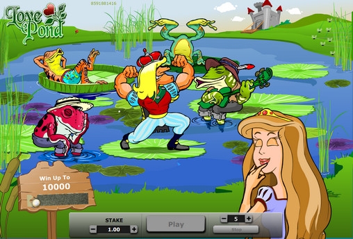 Love Pond (Пруд любви) из раздела Скрэтч-карты