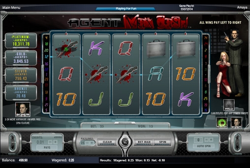 Agent Max Cash (Агент Макс Кэш) из раздела Игровые автоматы