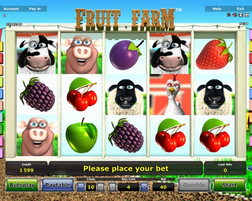 Fruit Farm (Садоводческое хозяйство) из раздела Игровые автоматы