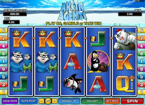 Arctic Agents (Арктические агенты) из раздела Игровые автоматы