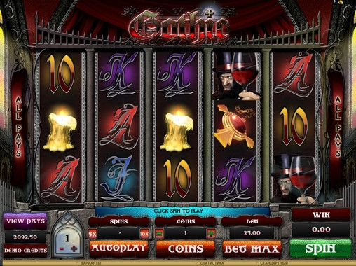 Gothic (Готика ) из раздела Игровые автоматы
