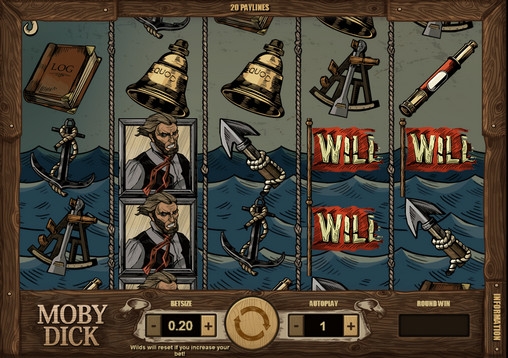 Moby Dick (Моби Дик) из раздела Игровые автоматы