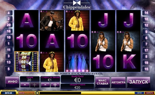 Chippendales (Чиппендейлс) из раздела Игровые автоматы