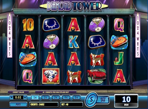 Diamond Tower (Бриллиантовая башня) из раздела Игровые автоматы