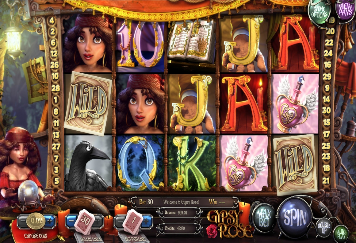 Gypsy Rose (Цыганская роза) из раздела Игровые автоматы