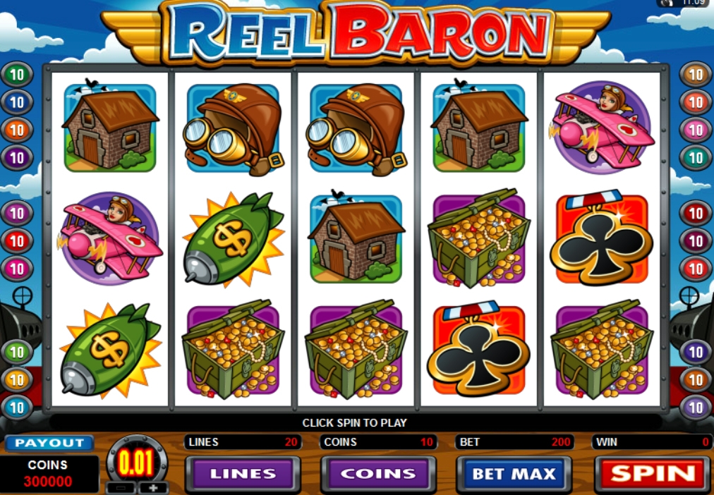Reel Baron (Катушки барона) из раздела Игровые автоматы