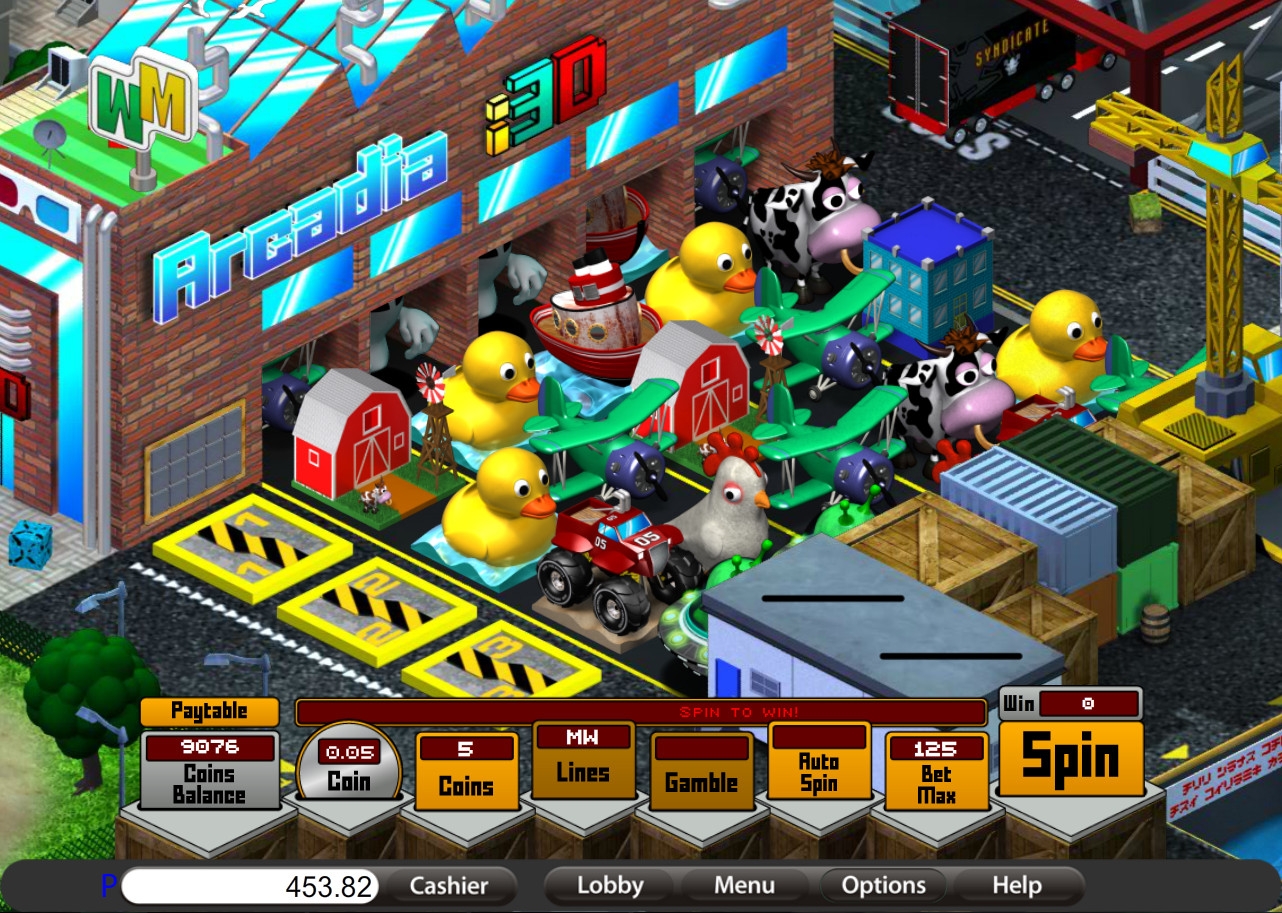 Arcadia i3D (Аркадия i3D) из раздела Игровые автоматы