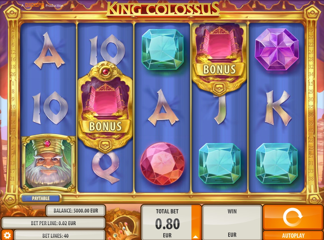 King Colossus (Царь Колосс) из раздела Игровые автоматы
