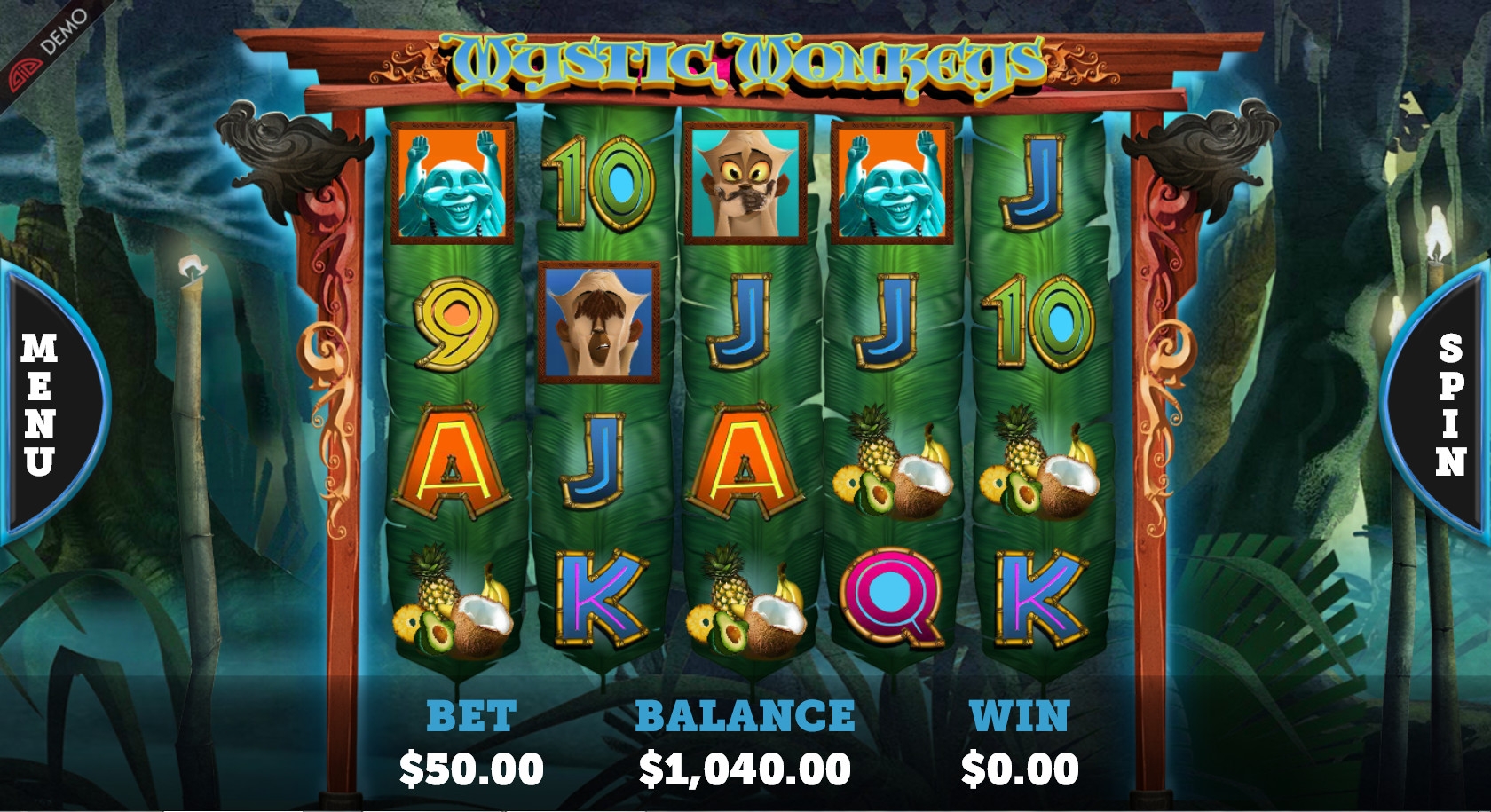 Mystic Monkeys (Таинственные обезьяны) из раздела Игровые автоматы