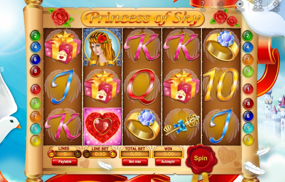 Princess of Sky (Небесная принцесса) из раздела Игровые автоматы