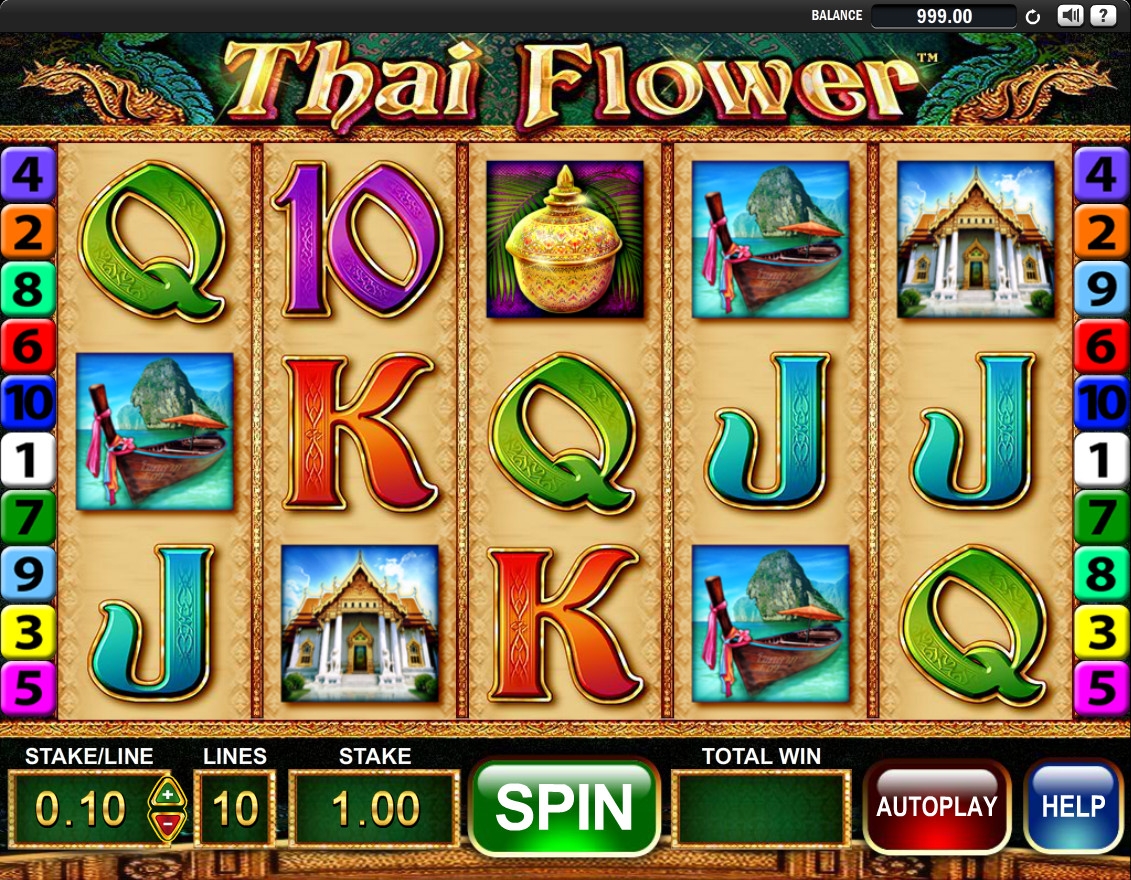 Thai Flower (Тайский цветок) из раздела Игровые автоматы