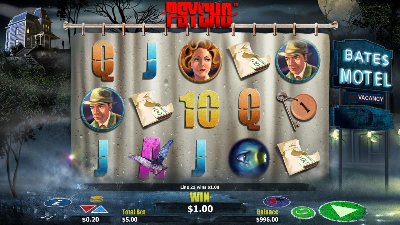 Psycho (Психоз) из раздела Игровые автоматы