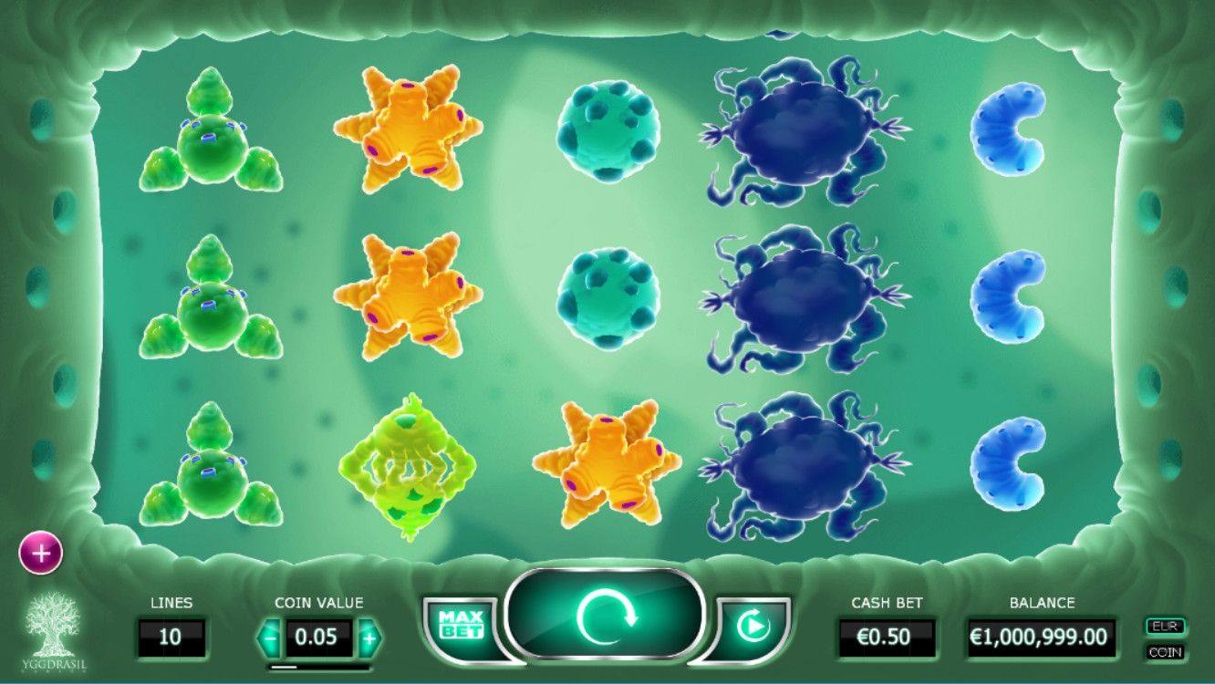 Cyrus the Virus (Цирус-вирус) из раздела Игровые автоматы