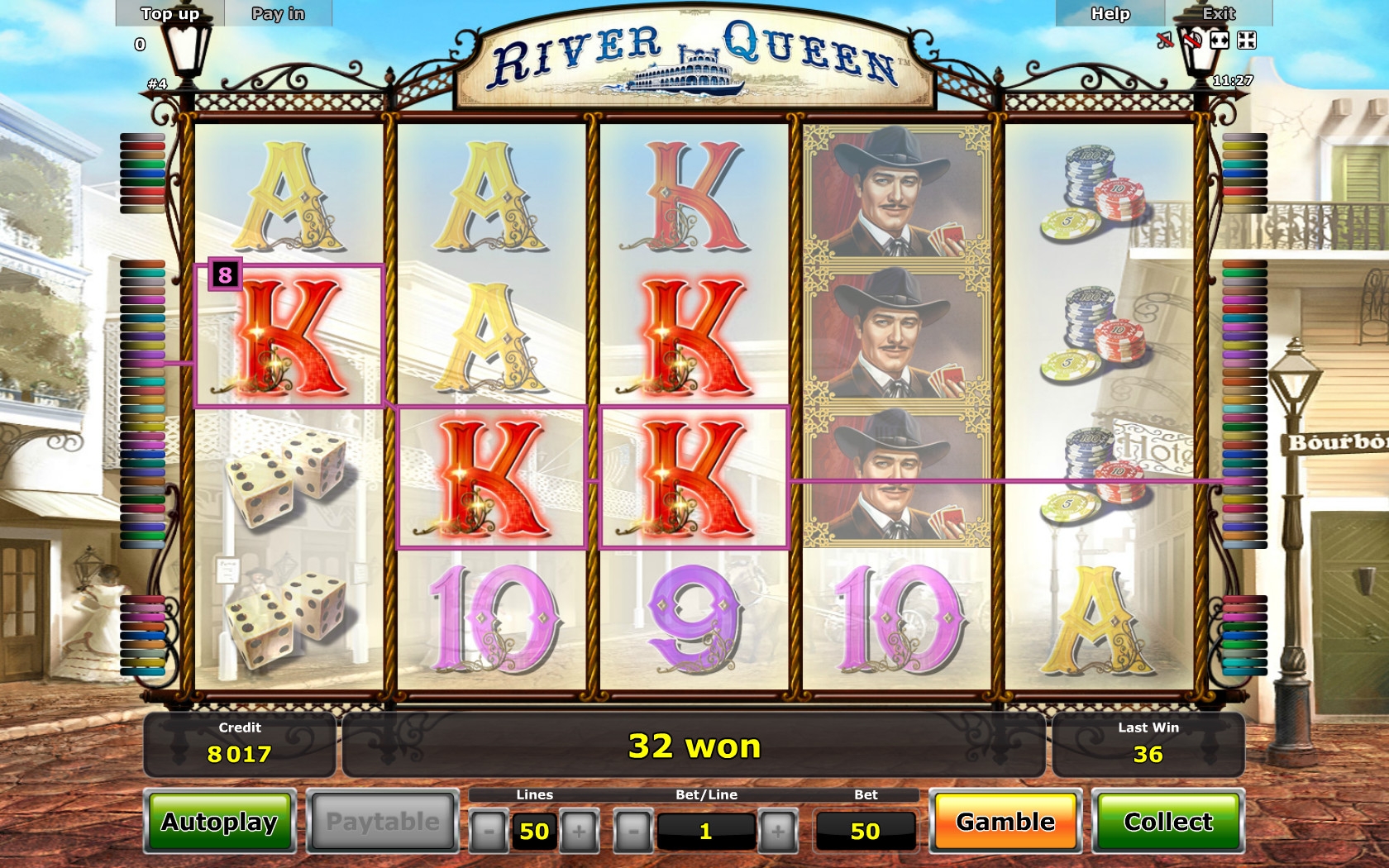 River Queen (Речная королева) из раздела Игровые автоматы