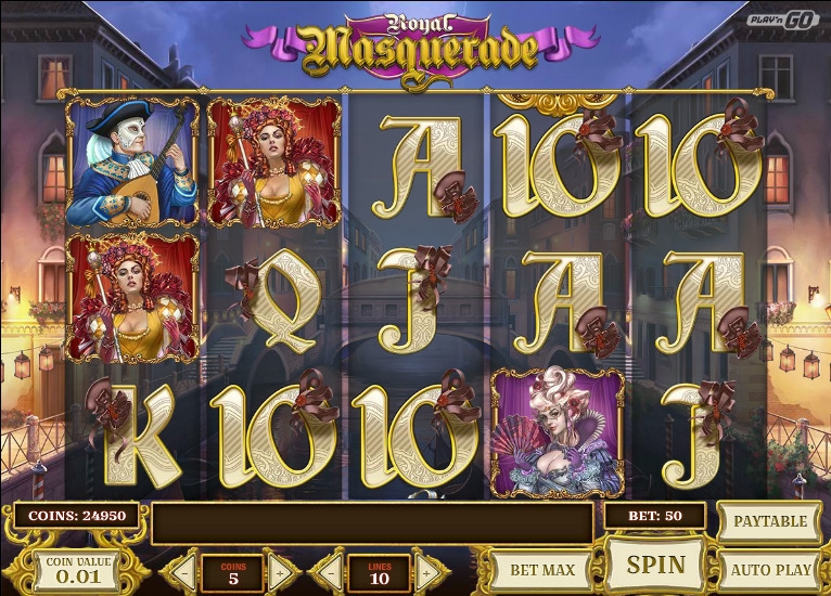Royal Masquerade (Королевский маскарад) из раздела Игровые автоматы