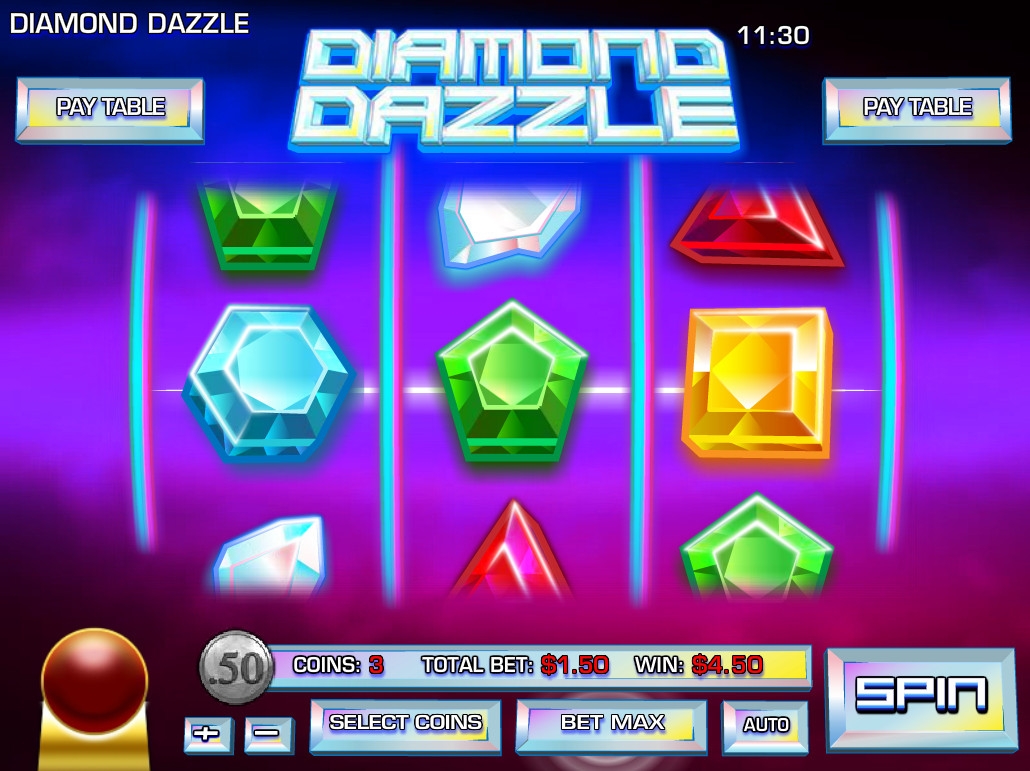 Diamond Dazzle (Блеск бриллиантов) из раздела Игровые автоматы