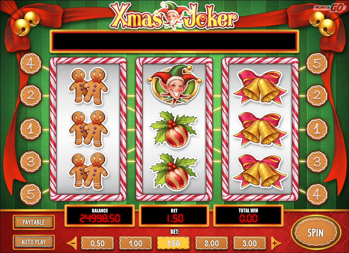 Xmas Joker (Рождественский джокер) из раздела Игровые автоматы