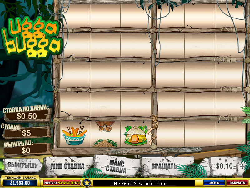 Ugga Bugga (Угга Бугга) из раздела Игровые автоматы