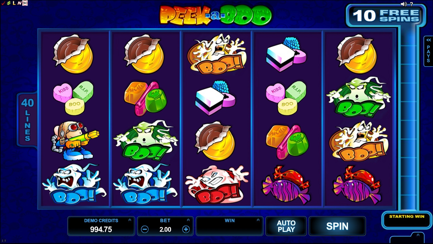 Peek-a-Boo (Ку-ку) из раздела Игровые автоматы