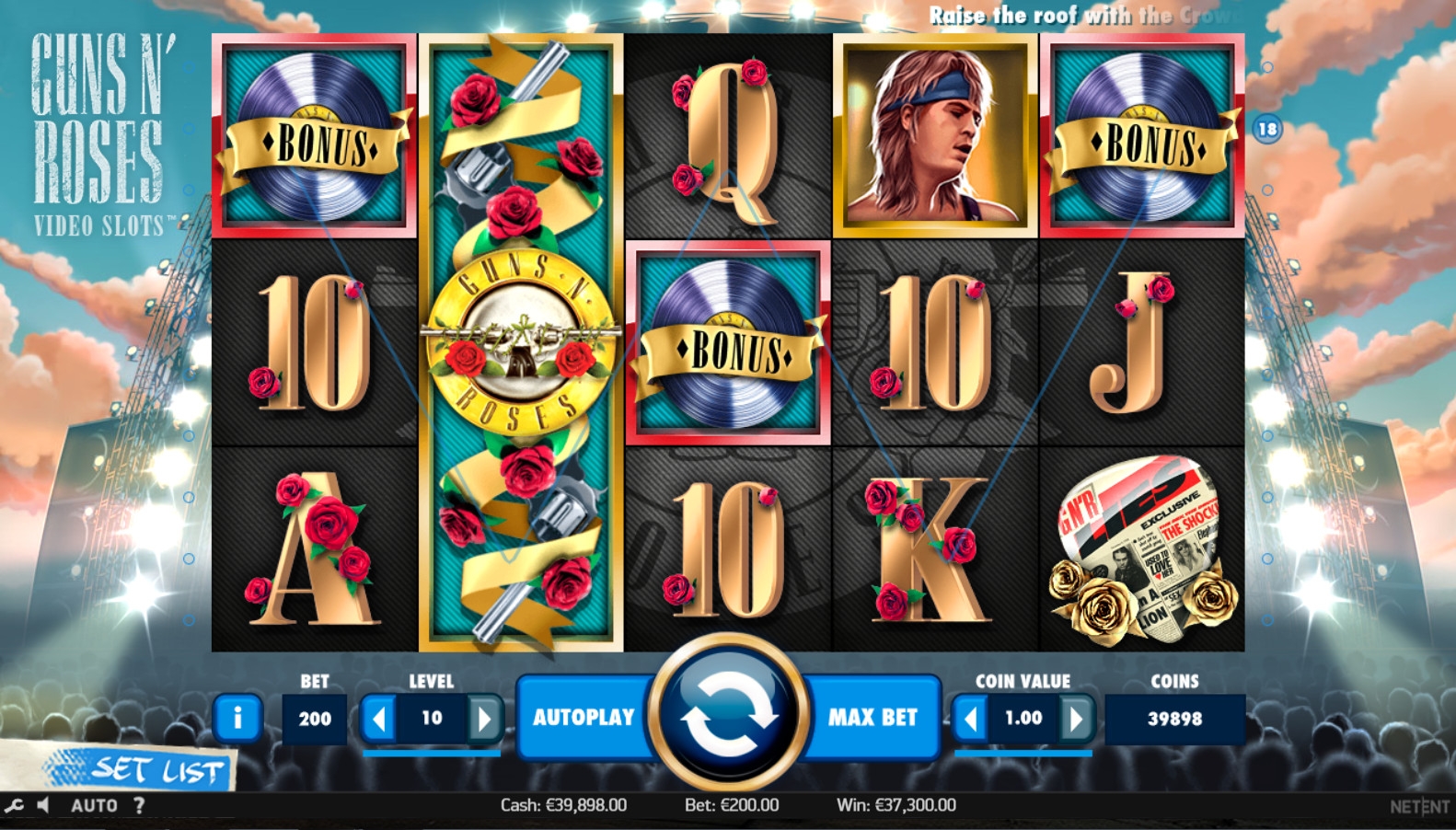 Guns N’ Roses (Guns N’ Roses) из раздела Игровые автоматы