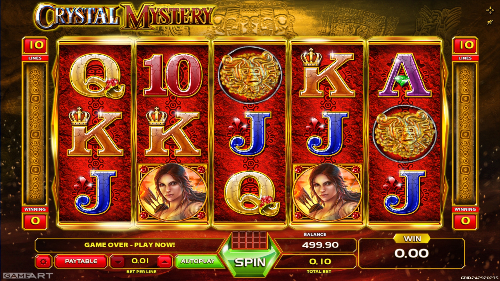 Crystal Mystery (Хрустальная тайна) из раздела Игровые автоматы