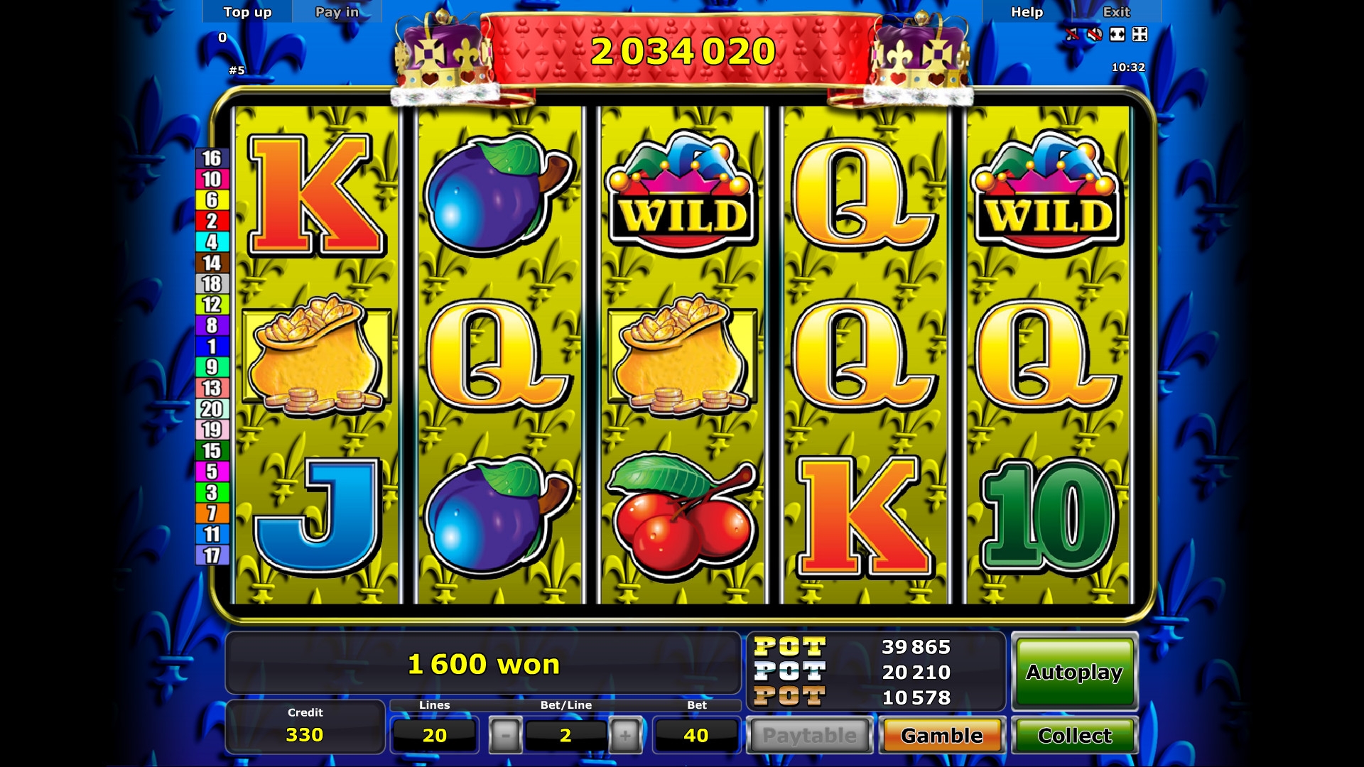 Reel King Potty (Король барабанов Потти) из раздела Игровые автоматы