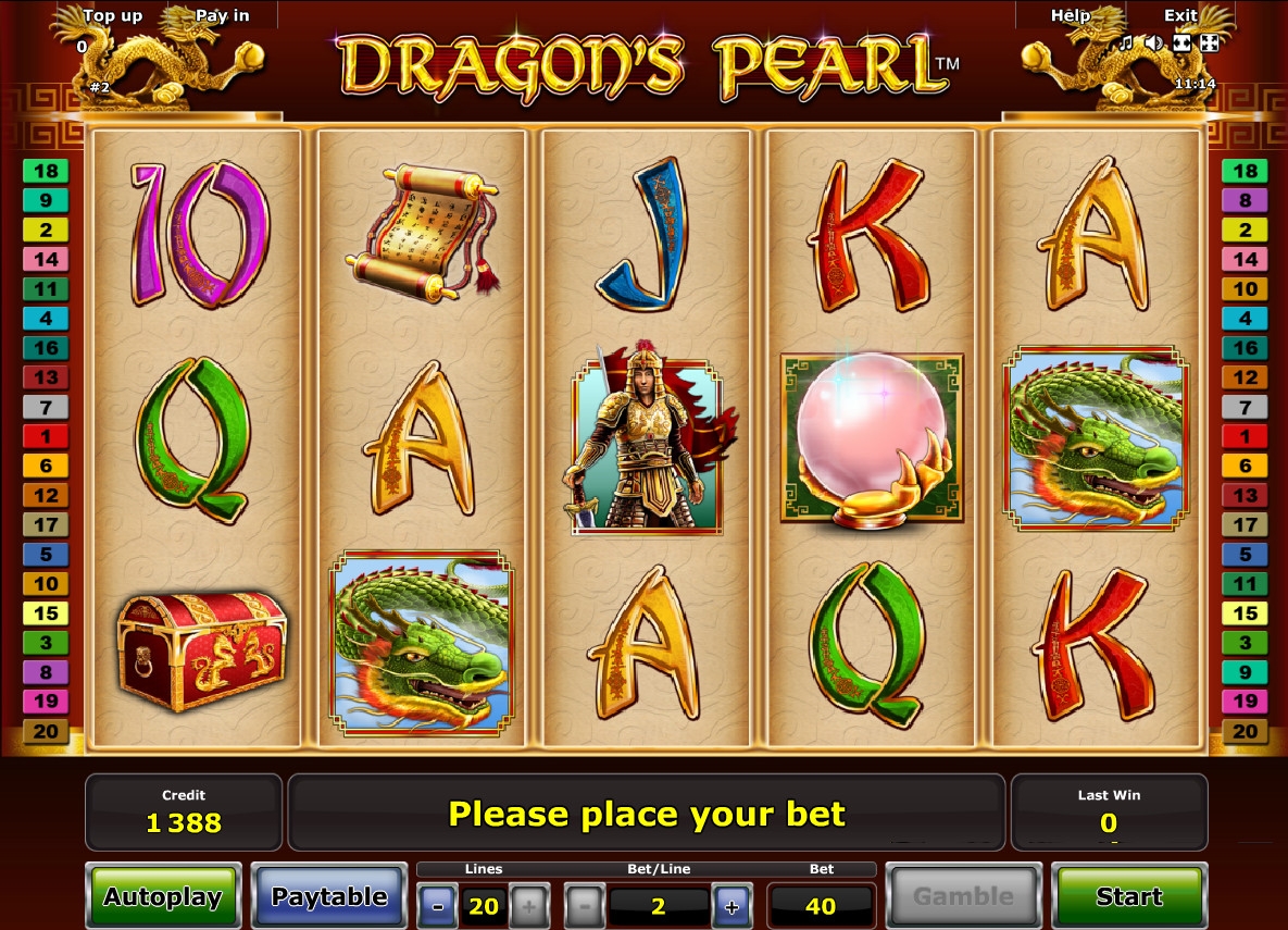 Dragon’s Pearl (Жемчужина дракона) из раздела Игровые автоматы