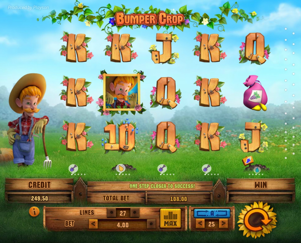 Bumper Crop (Небывалый урожай) из раздела Игровые автоматы