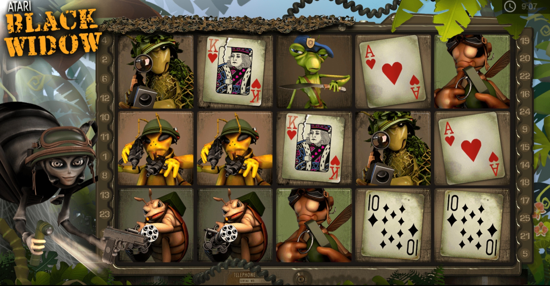 Black Widow (Черная вдова) из раздела Игровые автоматы