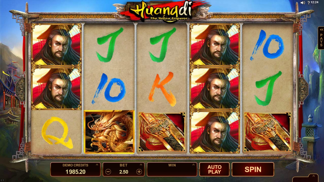 Huangdi – The Yellow Emperor (Желтый император Хуан-ди) из раздела Игровые автоматы
