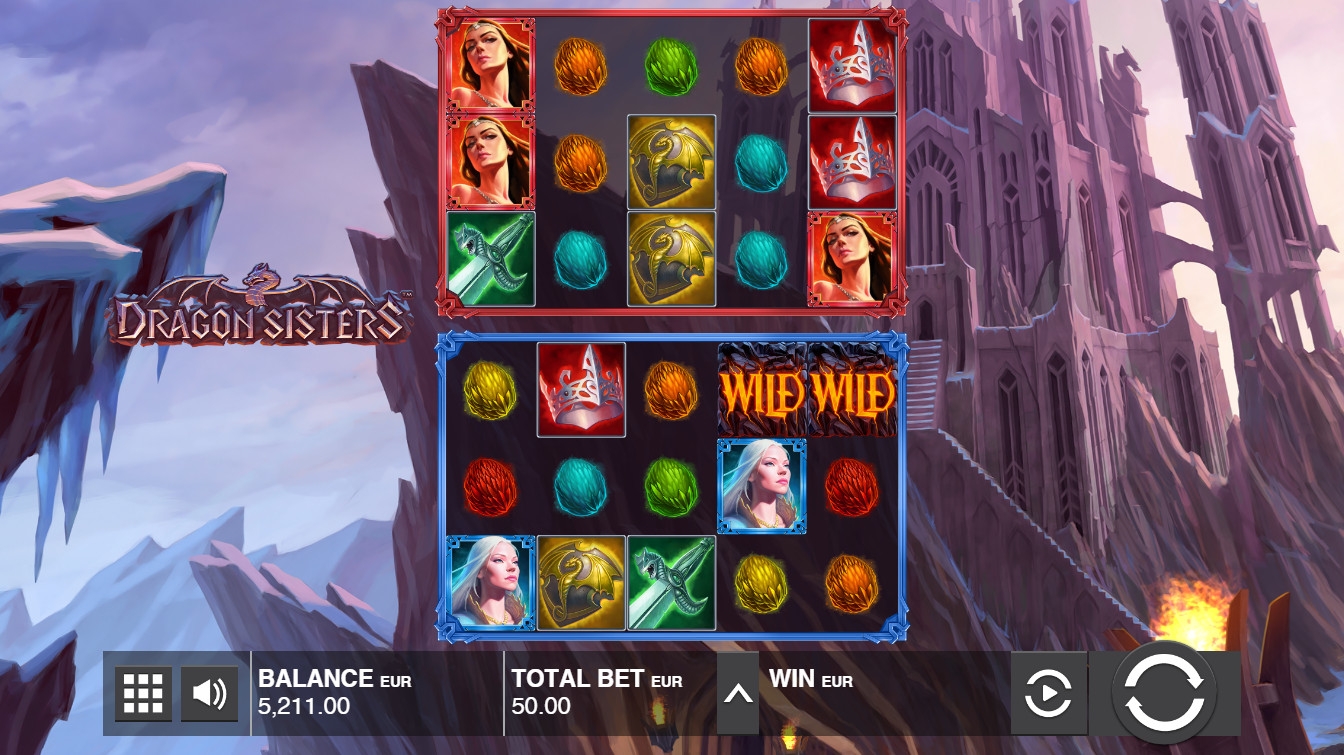 Dragon Sisters (Сестры дракона) из раздела Игровые автоматы