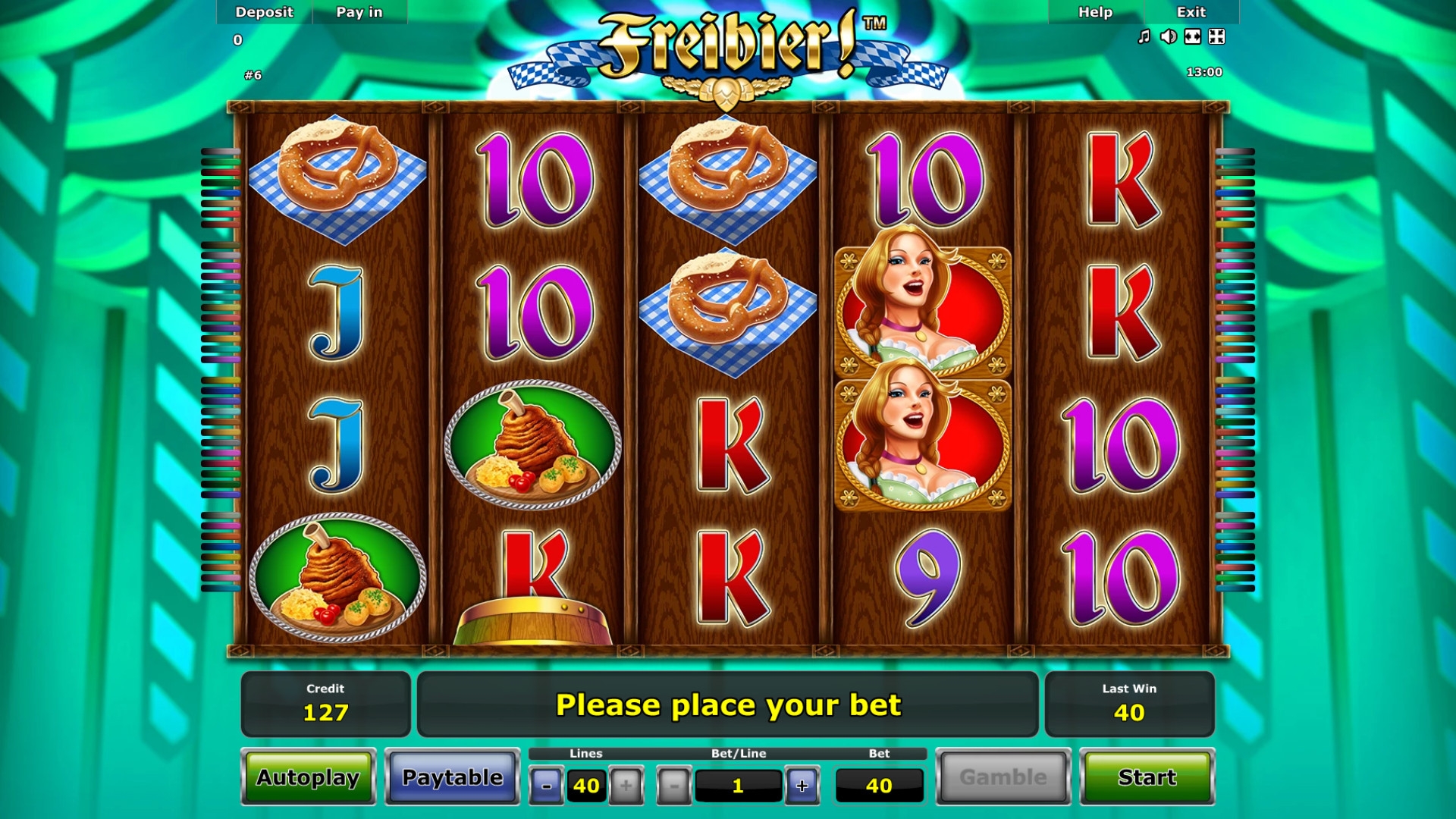 Freibier! (Бесплатное пиво!) из раздела Игровые автоматы