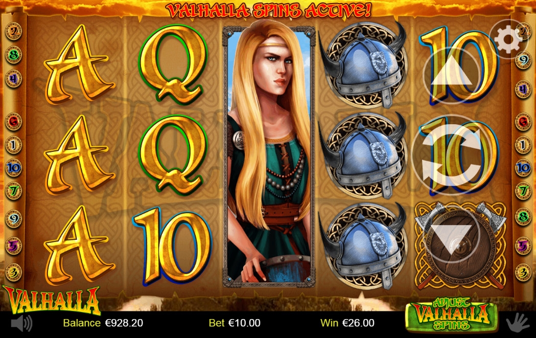 Valhalla (Вальхалла) из раздела Игровые автоматы