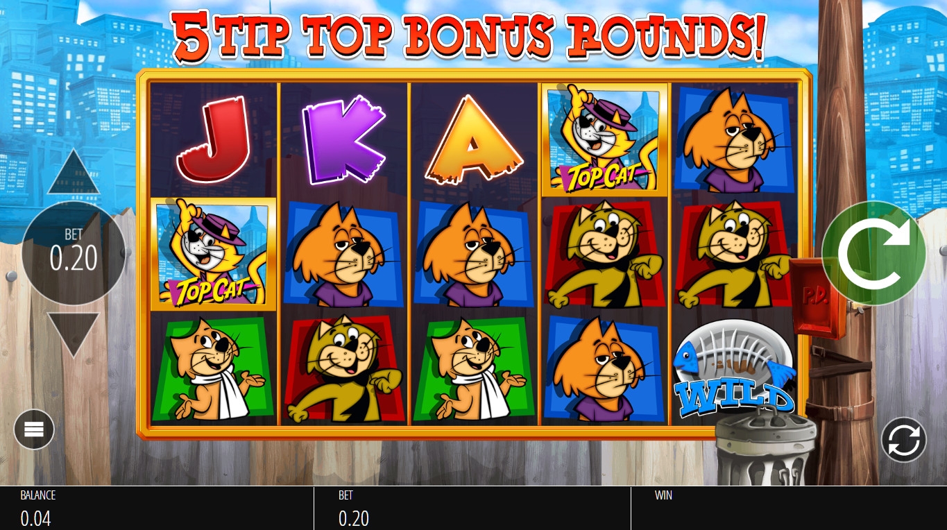 Top Cat (Топ Кэт) из раздела Игровые автоматы