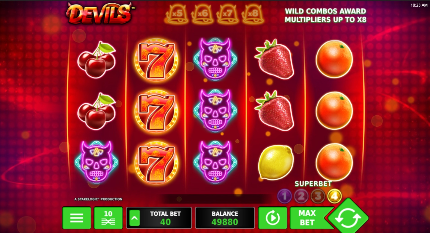 Devils (Черти) из раздела Игровые автоматы