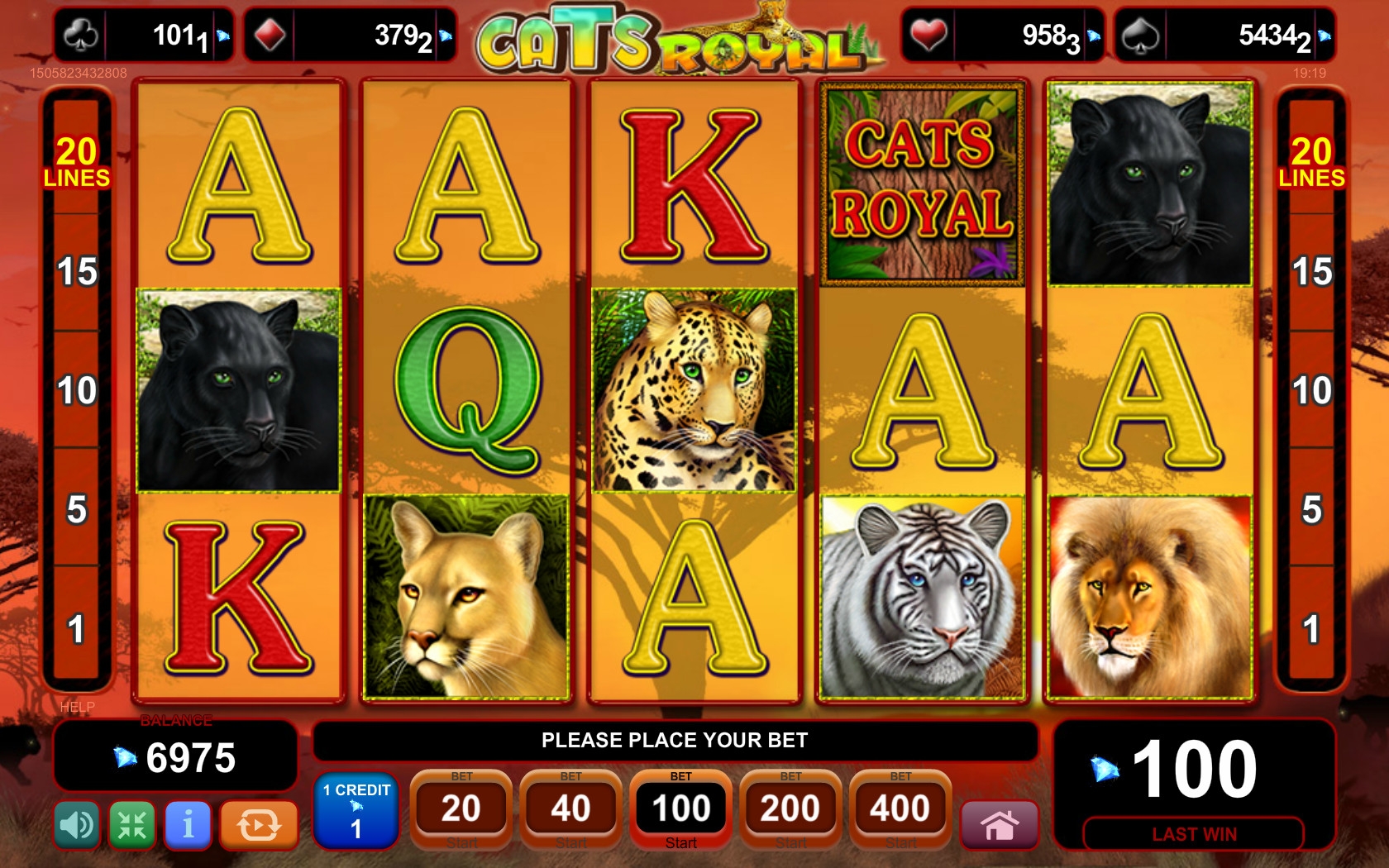 Royal Cats (Королевские кошки) из раздела Игровые автоматы