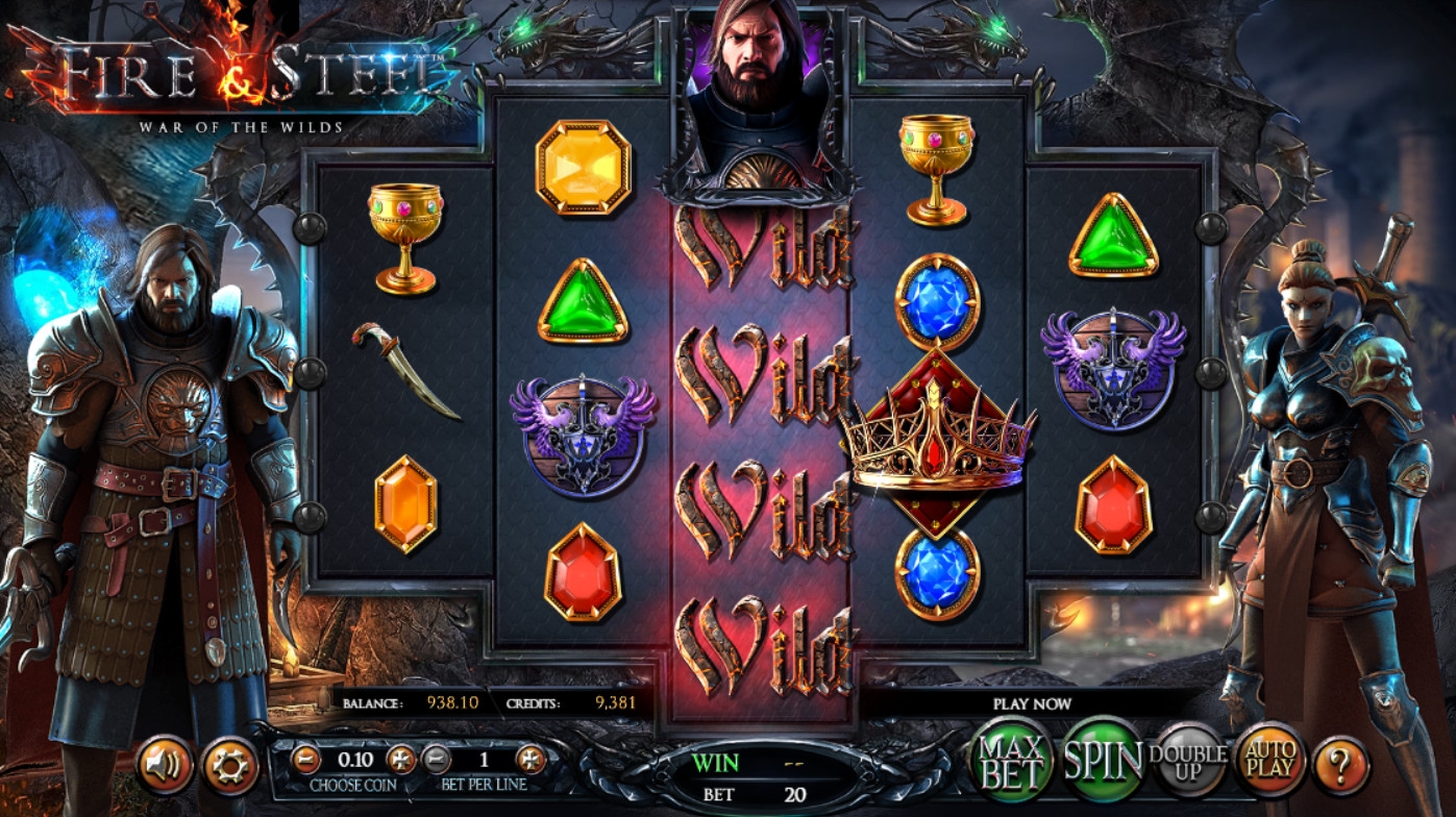 Fire and Steel: War of the Wilds (Пламя и сталь: Война джокеров) из раздела Игровые автоматы