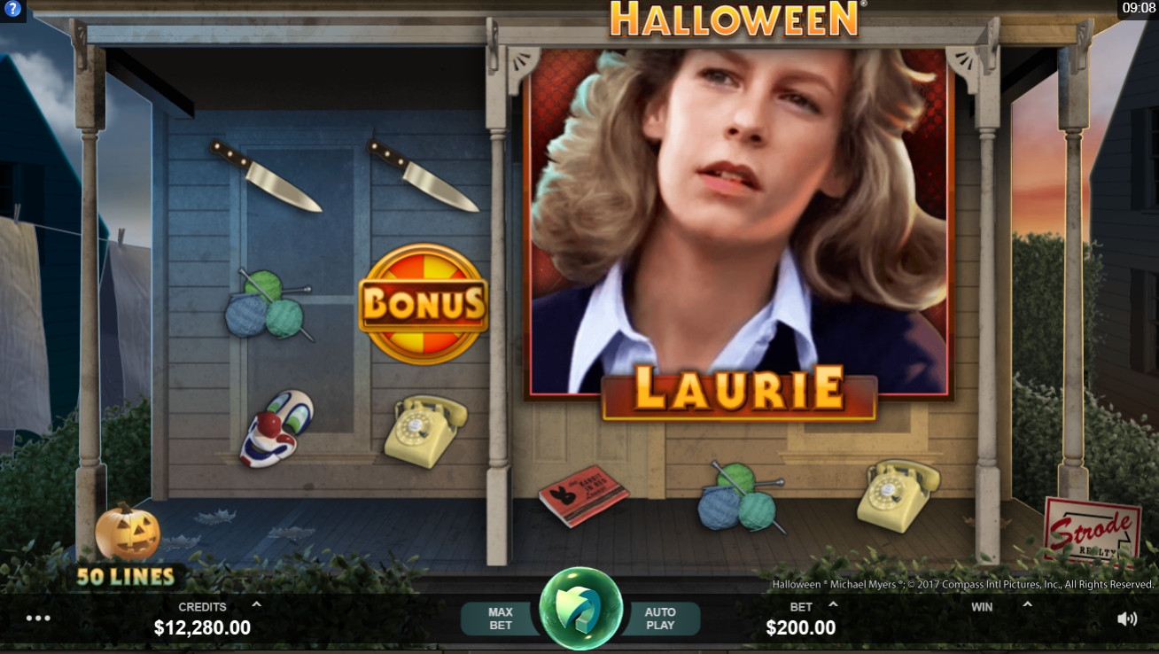 Halloween (Хэллоуин) из раздела Игровые автоматы