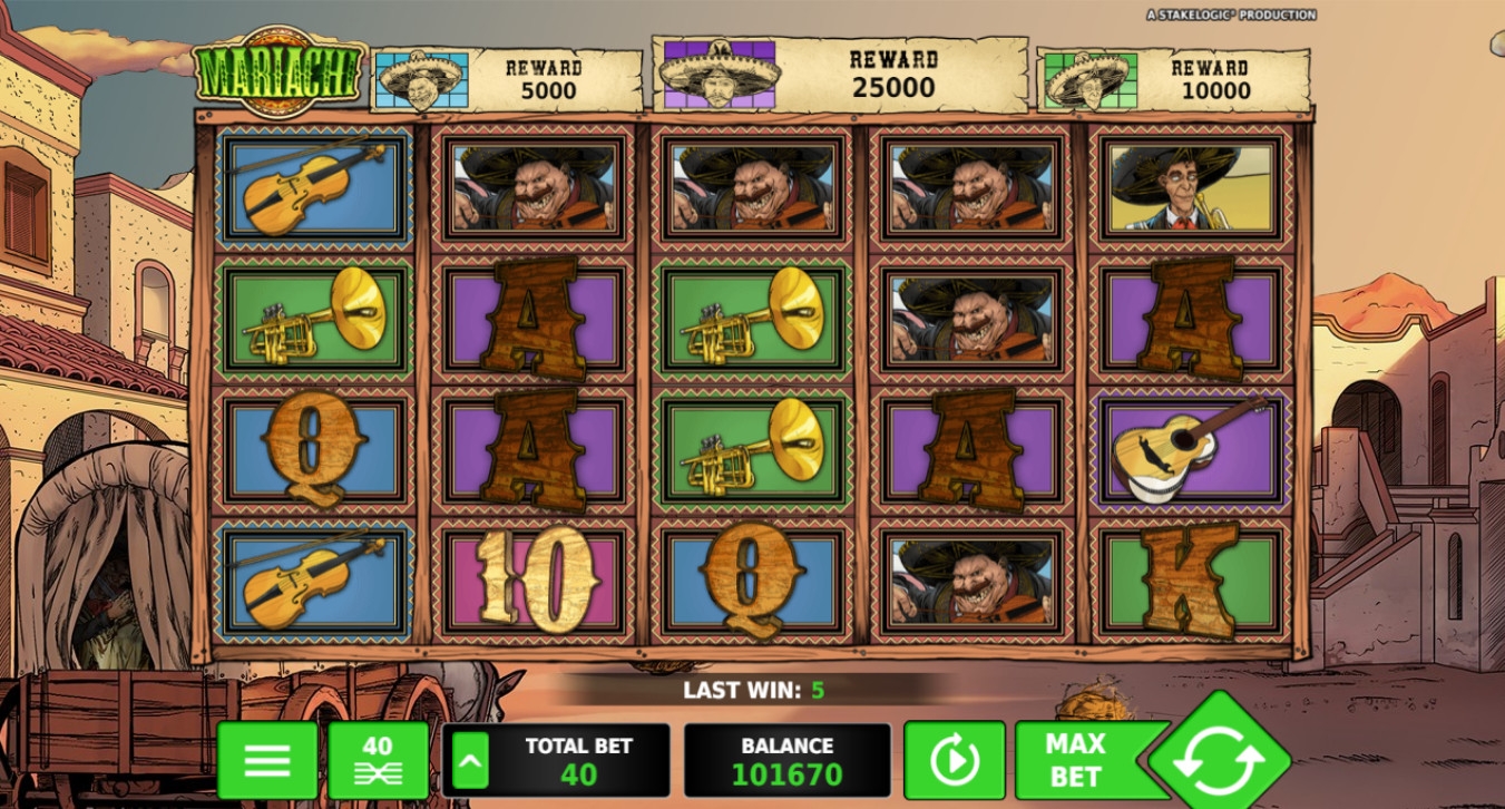 Mariachi (Мариачи) из раздела Игровые автоматы
