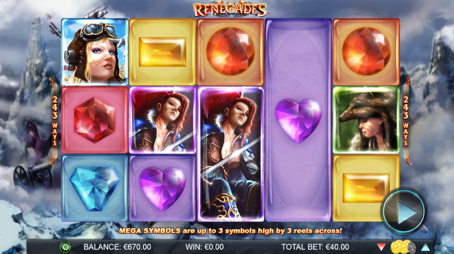 Renegades (Ренегатки) из раздела Игровые автоматы