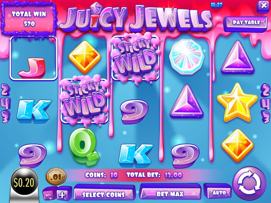 Juicy Jewels (Сочные драгоценности) из раздела Игровые автоматы
