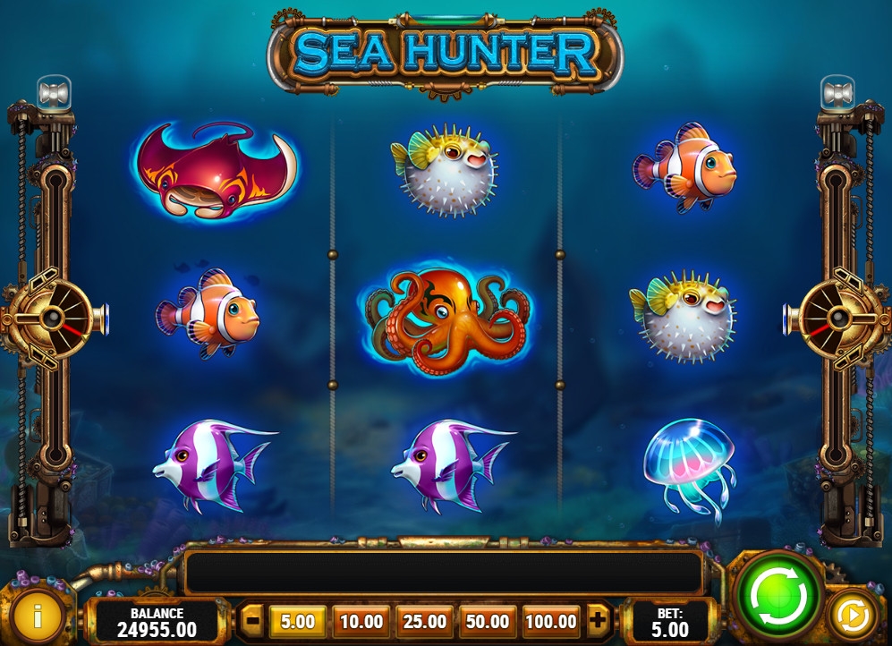 Sea Hunter (Морской охотник) из раздела Игровые автоматы